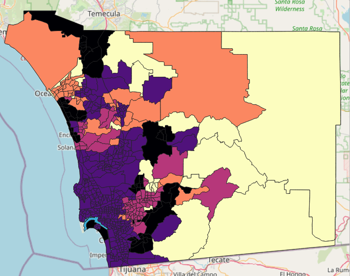 Graduated data (magma)